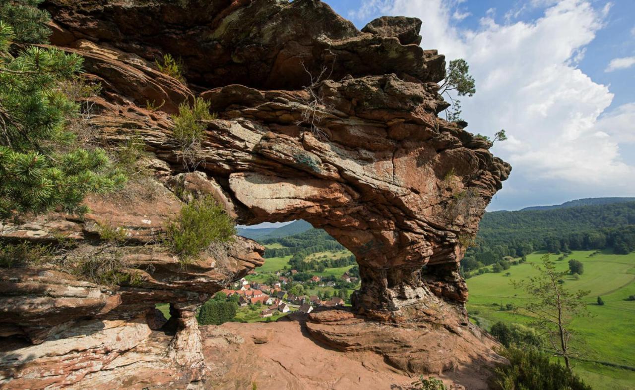 Au Wachtfels Bed & Breakfast Obersteinbach Luaran gambar